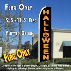 Halloween Windless Advertising Feather Flag Only