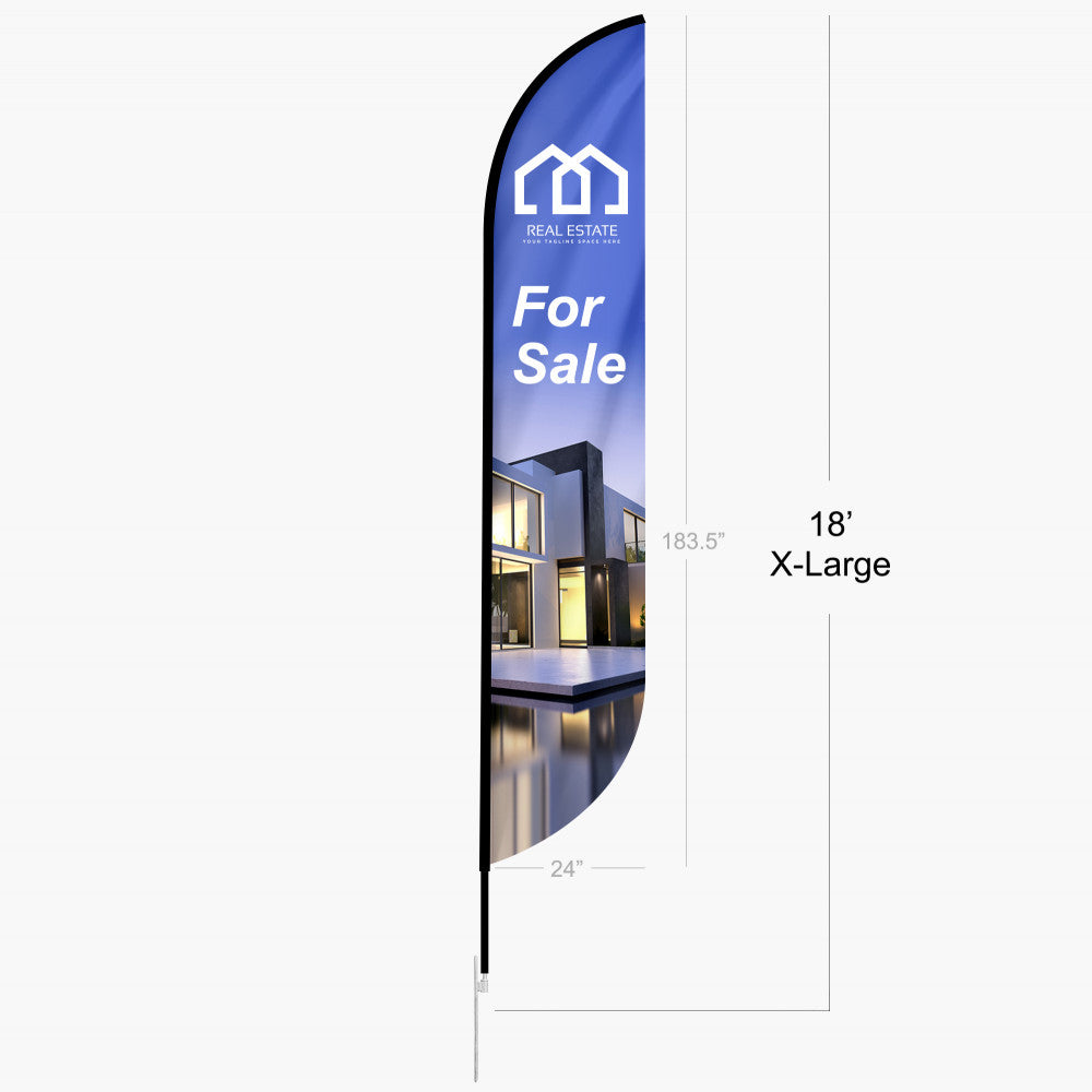 Feather Convex Flag ( X-Large )