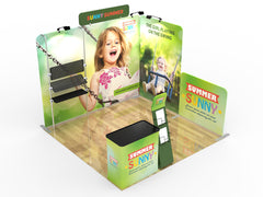 10x10ft Trade Show Booth Displays N