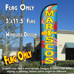Mariscos  Windless Advertising Feather Flag Only