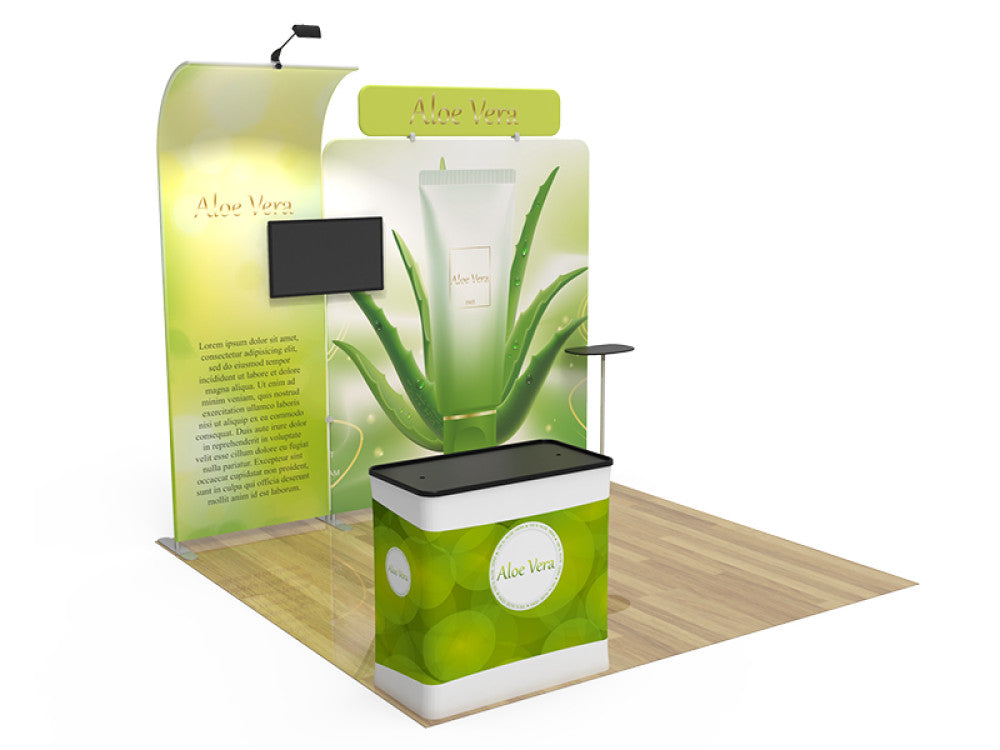 10x10ft Trade Show Booth Displays Q