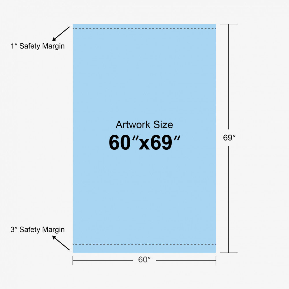 SD Retractable Banner Stand (60″ x 69″ )
