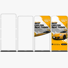 Tension Fabric Stand (48″ x 90″)