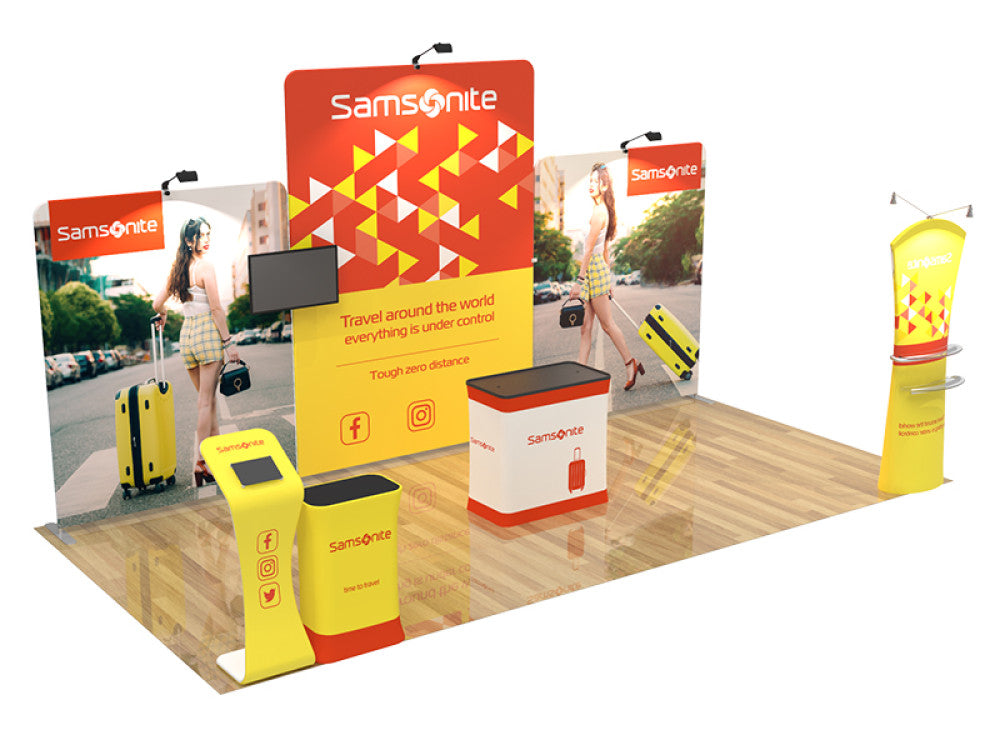 10x20ft Trade Show Booth Displays B