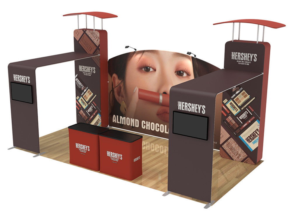 10x20ft Trade Show Booth Displays G