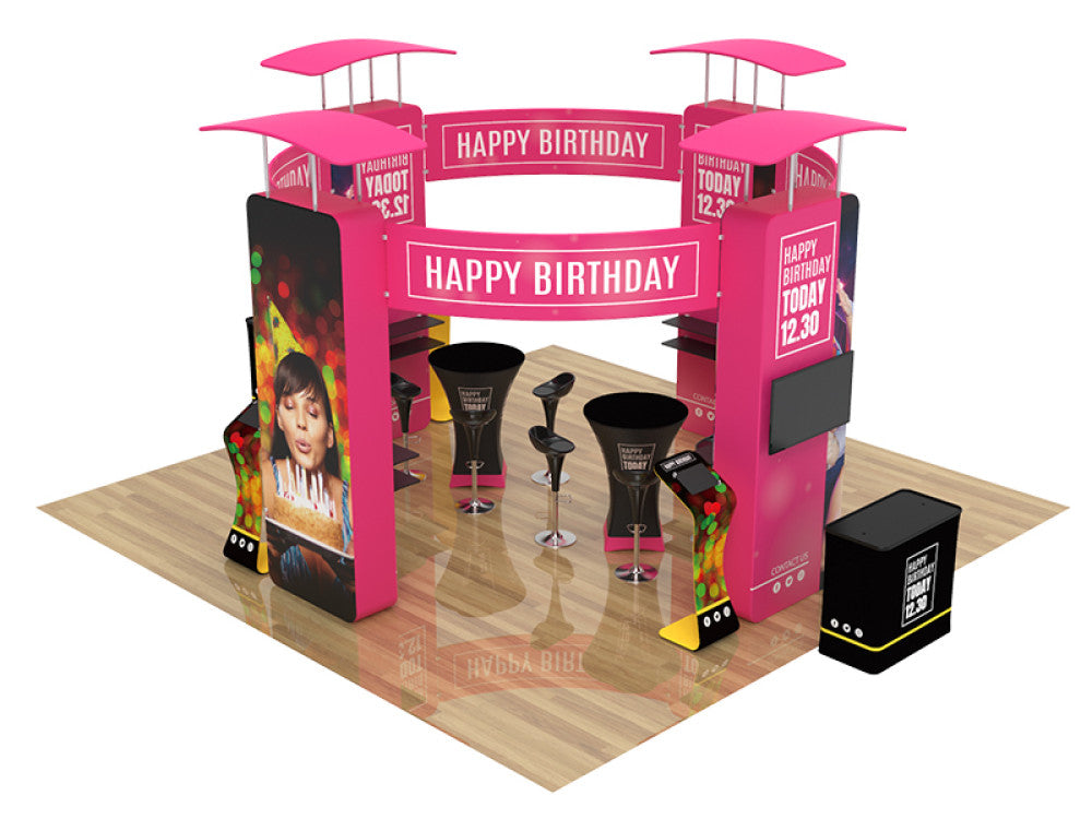 20x20ft Trade Show Booth Displays A