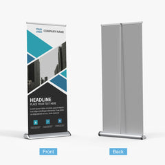 Deluxe Retractable Banner (33″ x 81″ )